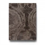 Italian wallpaper, size 10 m x 0.73 m, dark brown color, model 310012