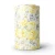 Floral Wallpaper Vinyl Wrap 15.6m x 106cm Yellow White Grey - Image 1