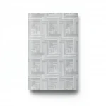 Italian Wallpaper Gray Color, Length 10m, Width 1.06m, Model Z44926