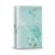 Floral Wallpaper Vinyl Wrap 15.6m x 106cm Cyan Green Grey - Image 1