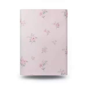 Floral Wallpaper 15.6m×106cm Pink Gray Color