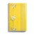 Floral Wallpaper Vinyl Wrap 15.6m x 106cm Yellow with Green and Grey - Image 1
