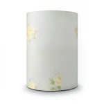 Floral Wallpaper 15.6m x 106cm Yellow on Green on Gray