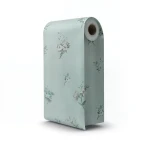 Floral Wallpaper 15.6m Length, 106cm Width, Green and Gray