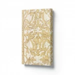 Italian Classic Wall Decoration, Size 10m×1.06m, beige with gold Color, Model Z21823 