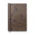 Floral Wallpaper 15.6m×106cm Brown with Purple - Image 1
