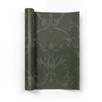 Classic Wall Decoration ,Olive Green Color, Size 10m×1.06m, Model Z46041 