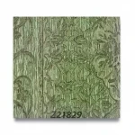 Classic Wall Covering, green Color, Length 10m, Width 1.06m, Model Z21829  