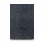 Italian wallpaper 10 m x 0.73 m, dark gray color, model 310030