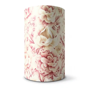 Floral Wallpaper 15.6m x 106cm Beige with Red Color