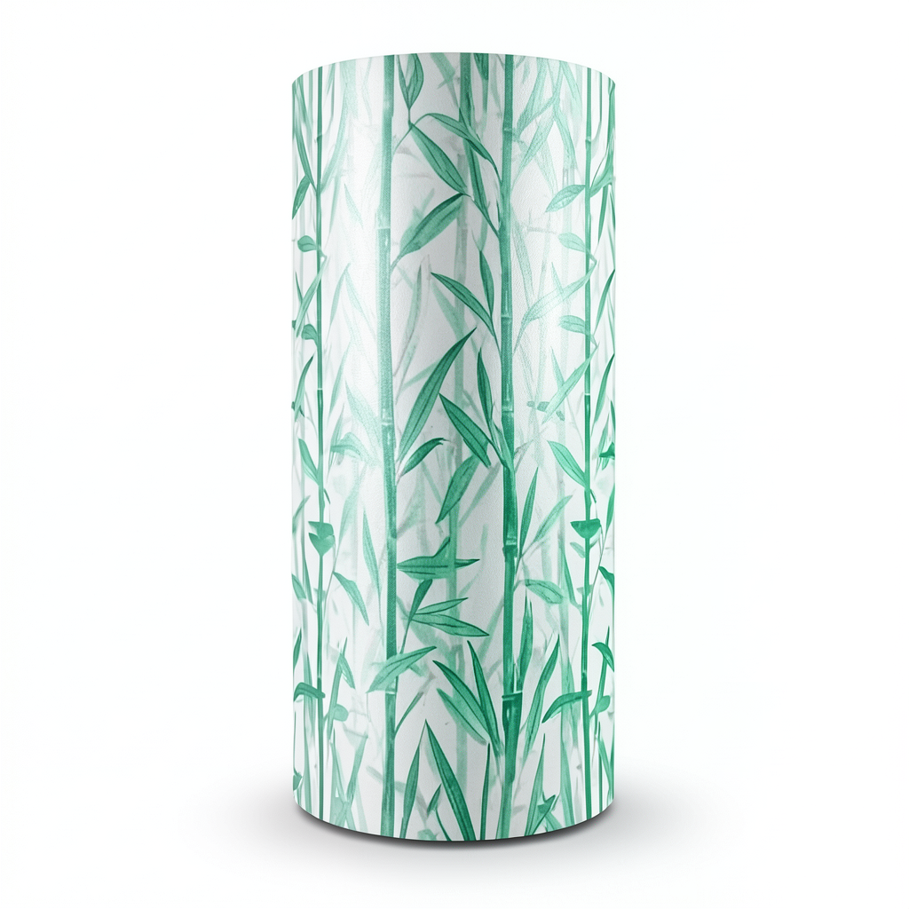 Tree-Patterned Wallpaper Vinyl Wrap 15.6m x 106cm Green