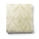 Tree Patterned Wallpaper 15.6m×106cm Yellow Beige