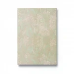 Italian Wall Decoration Beige with Green Color, Length 10m, Width 0.73m, Model 24006