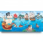 Germany Youth and children Wall Decoration, Size 10m×0.53m, blue Color, Model 289800 