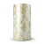 Tree Patterned Wallpaper 15.6m×106cm, Shiny Golden & Smoky White - Image 1