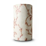 Tree Patterned Wallpaper 15.6m×106cm Pale Brown with Red