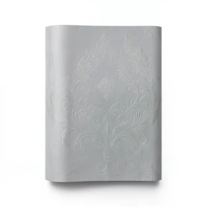 Wallpaper Tree-Patterned Design Size 15.6m×106cm Cadet Grey