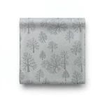 Tree-Patterned Wallpaper Vinyl Cover 15.6m x 106cm Gray