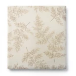 Tree-Patterned Wallpaper Vinyl Cover 15.6m x 106cm Beige Pale Brown