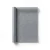 Leaf-Patterned Wallpaper Vinyl Cover 15.6m x 106cm Gray - Image 1