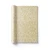 Leaf-Patterned Wallpaper 15.6m x 106cm Vinyl Cover, Golden Beige - Image 1