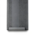 Wallpaper Tree-Patterned Design 15.6m×106cm Dark and Faint Grey