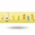 Germany Youth and children Wall Decoration, Size 10m×0.53m, yellow Color, Model 296013