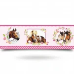  Youth and children Wallpaper, pink Color, Length 10m, Width 0.53m, Model 290813  