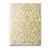 Leaf-Patterned Wallpaper 15.6m x 106cm Vinyl Cover, Golden Beige - Image 1