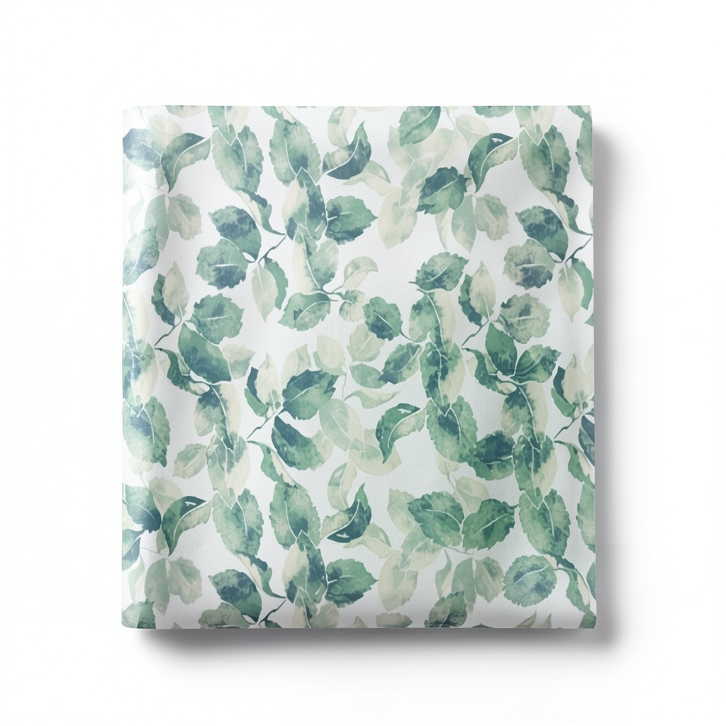 Wallpaper Tree-Patterned Design Size 15.6m×100cm Green