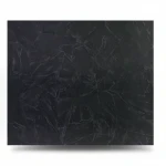 Italian Wall Covering Length 10m, Width 1.06m, Black Color, Model Z46048 