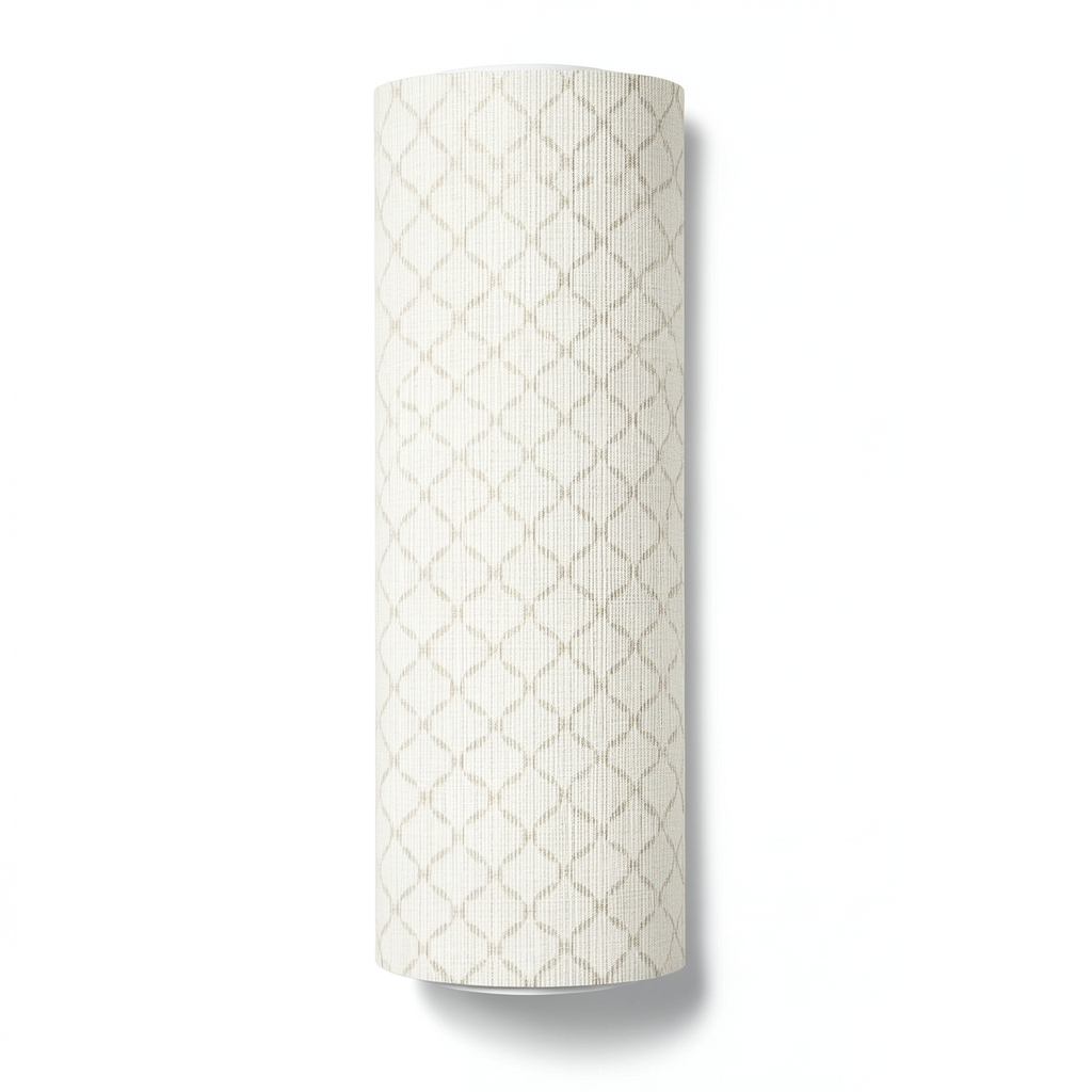 Modern Wall Decoration 15.6m x 106cm Light Beige