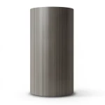 ورق حائط تصميم مقلم مقاس 15.6 م×106 سم لون بيج داكن