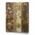 Floral Italian Paper Brown with Golden Color, Size 10m×0.70m, Model 12015