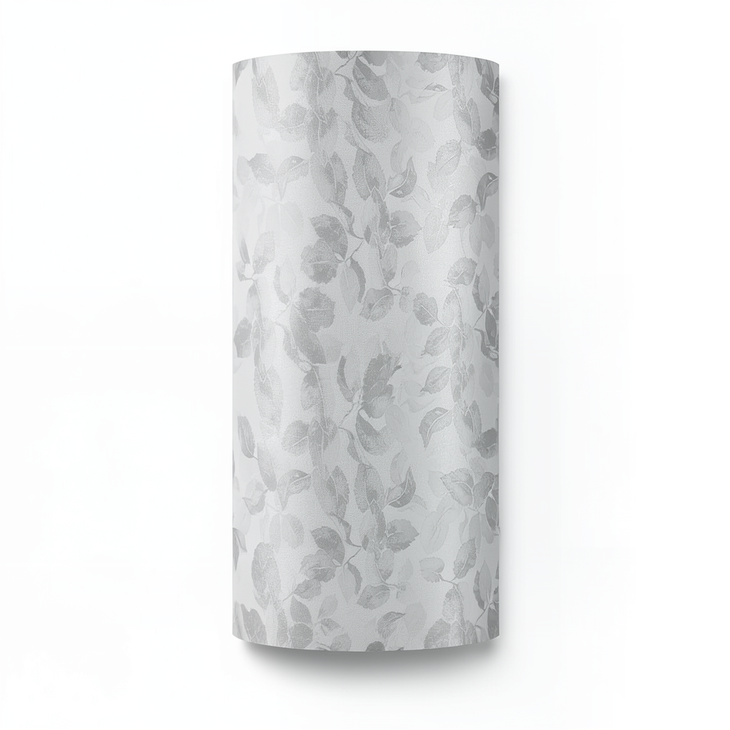 Wallpaper Tree-Patterned Design 15.6m×106cm Gray Color