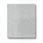 Modern Wall Decoration 15.6m x 106cm Gray Color