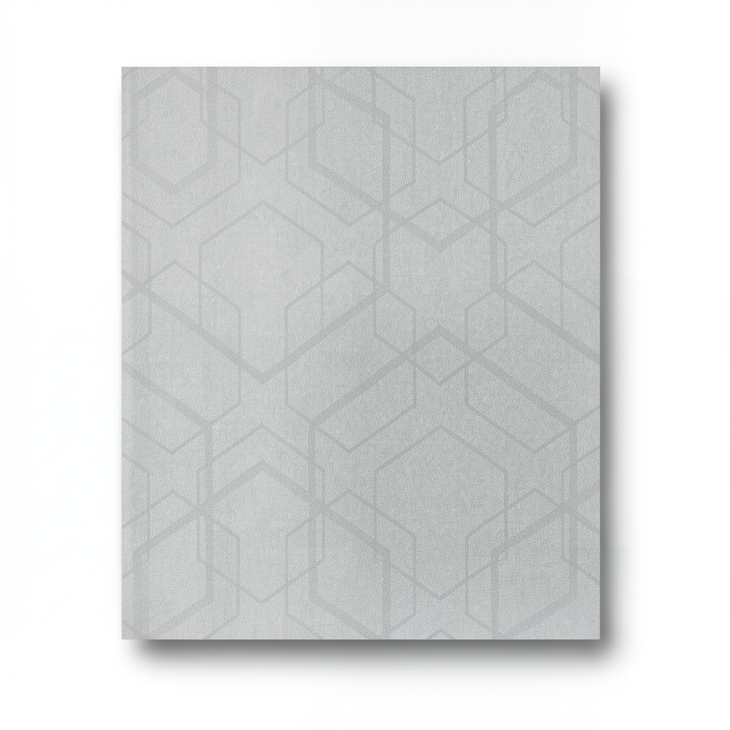 Modern Wall Decoration 15.6m x 106cm Gray Color