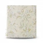 Leaf-patterned Design, Wall Cover, Beige Color, Size 10m×1.06m, Model Z46045 