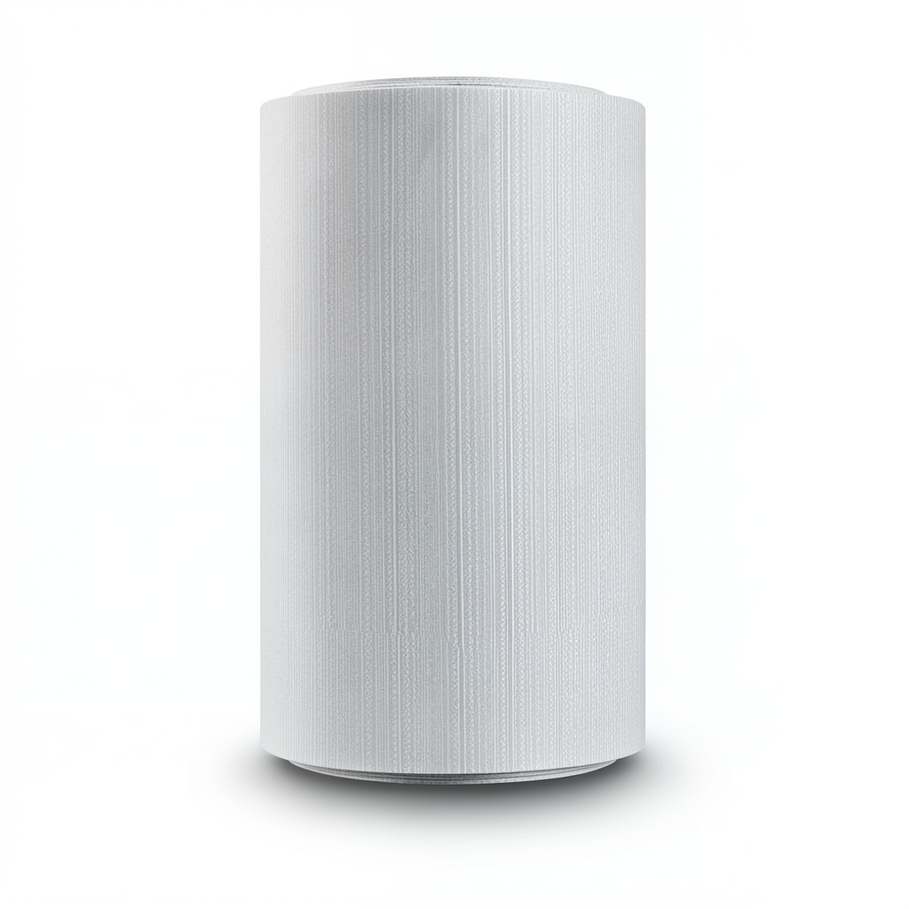 Wallpaper Striped Design Size 15.6m×106cm Light Gray Color