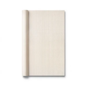 Wallpaper Striped Design Size 15.6m×106cm Beige Color
