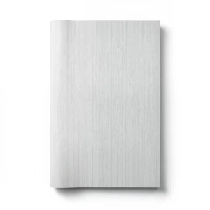 Wallpaper Striped Design Size 15.6m×106cm Pale Grey Color