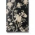  Floral Wall Decoration, Black with Beige Color, Size 10m×0.70m, Model 12002
