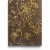 Floral Italian Paper Brown with Golden Color, Size 10m×0.70m, Model 12015