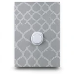 Modern Wall Decoration 15.6m x 106cm Gray