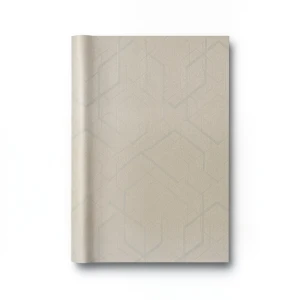 Modern Wallpaper 15.6m×106cm Light Brown Color