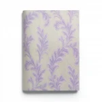 Italian Wall Covering  Beige With Purple Color, Size 10m×0.70m, Model 12034