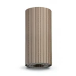 Wallpaper Striped Design Brown Color, Size 15.6m×106cm