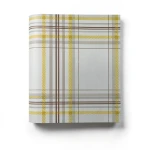 Wallpaper Striped Design Gray with Yellow and Brown, Size 15.6m×106cm