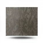 Patterned Wall Covering, Dark Beige Color, Size 10m×0.70m, Model 12045 
