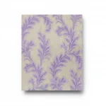 Italian Wall Covering  Beige With Purple Color, Size 10m×0.70m, Model 12034